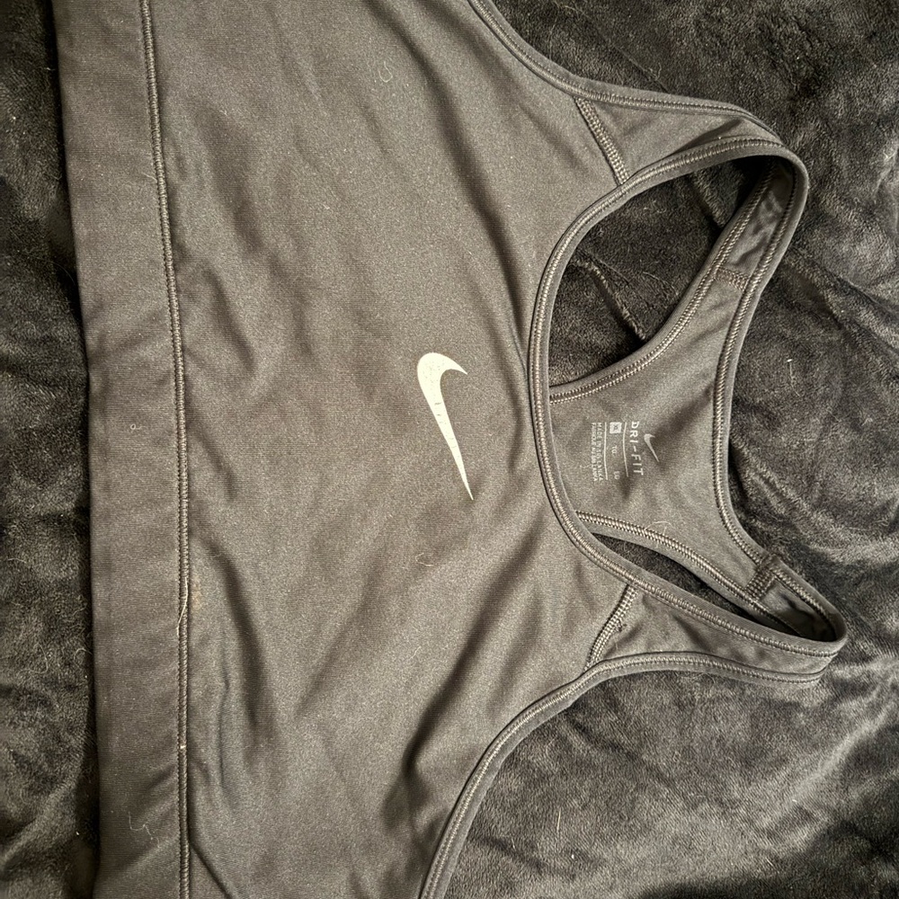 Nike Dri-FIT Black Athletic Top